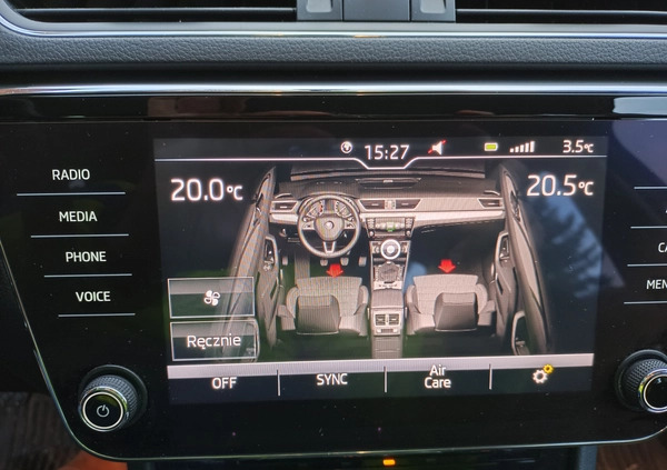 Skoda Superb cena 64900 przebieg: 177500, rok produkcji 2018 z Jedwabne małe 277